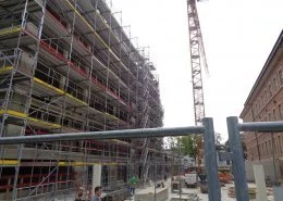 31.07.2019 Auf der Baustelle ist viel los