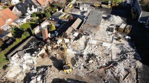 05.02.2020 Die großen Gebäude sind abgerissen