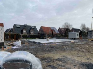 23.03.2021 Die nächste Bodenplatte ist betoniert