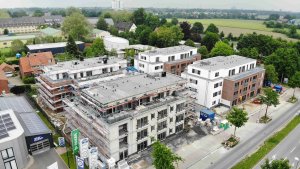 06.06.2021 Die vier Häuser aus der Vogelperspektive