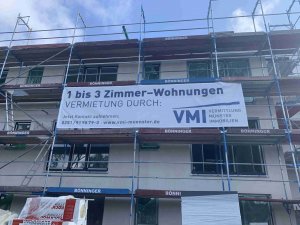 31.08.2021 Die Vermietung der Wohnungen ist gestartet