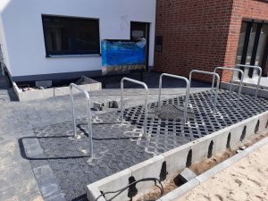 31.08.2021 Fahrrad abstellen und rein ins Haus