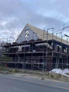 25.10.2021 Die Häuser sind gerichtet