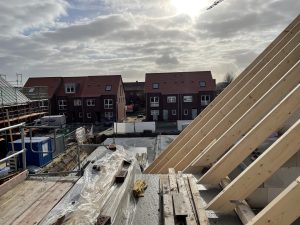 31.01.2022 Der schöne Ausblick vom Dach