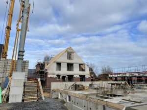 31.01.2022 Die Kellerdecke ist gut erkennbar