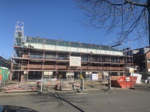 23.02.2022 Alle Fenster wurden eingesetzt