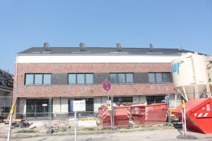 24.03.2022 Das Gerüst ist abgebaut