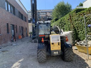 15.06.2022 Die Fertigstellung der Eingänge