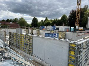 26.07.2022 Der Keller nimmt Gestalt an