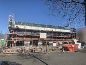 23.02.2022 Alle Fenster wurden eingesetzt