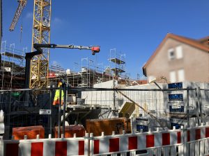 29.09.2022 Quirlige Baustelle bei schönstem Wetter