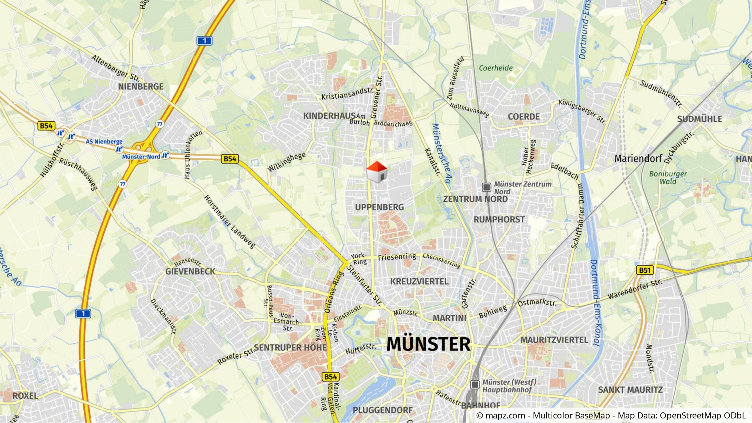 VMI Vermittlung Münster Immobilien GmbH & Co. KG - Immobilienangebot - Münster - Alle - Im Norden des Kreuzviertels: hier wohnt man gerne.