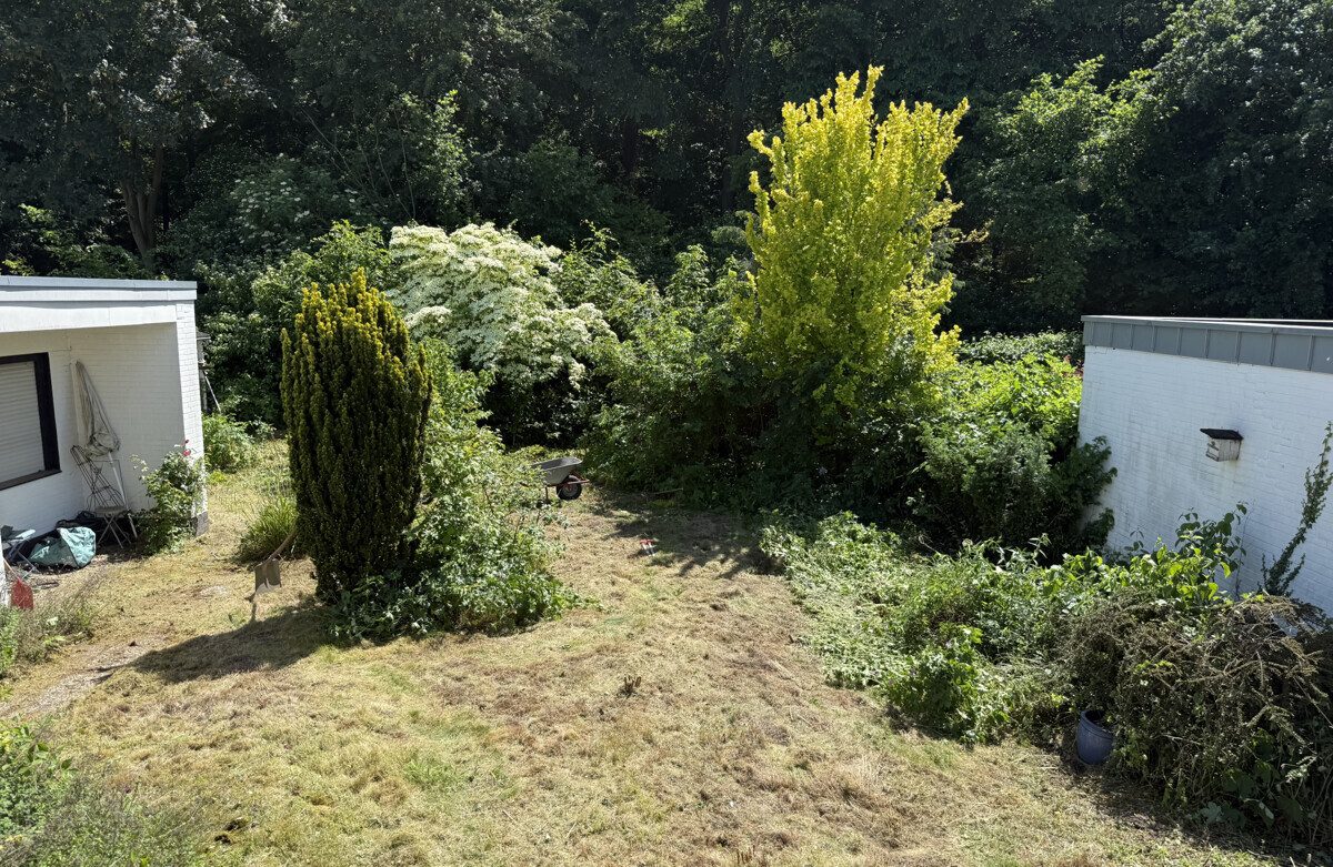 VMI Vermittlung Münster Immobilien GmbH & Co. KG - Immobilienangebot - Münster - Alle - Wohnen im Grünen: Split-Level-Bungalow auf Erbbaugrundstück mit Erwerbsperspektive!