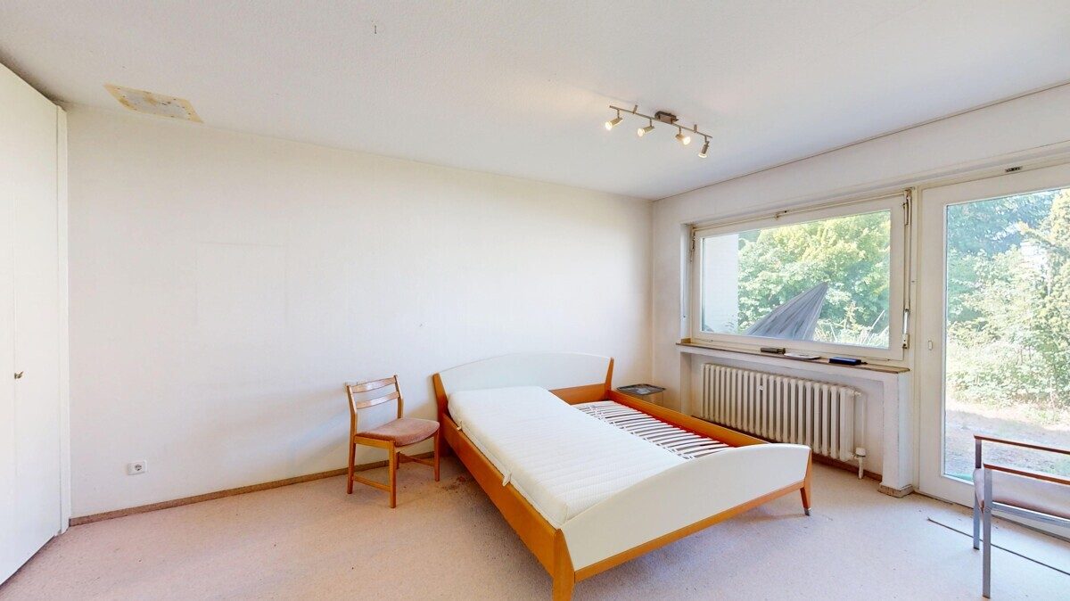 VMI Vermittlung Münster Immobilien GmbH & Co. KG - Immobilienangebot - Münster - Alle - Wohnen im Grünen: Split-Level-Bungalow auf Erbbaugrundstück mit Erwerbsperspektive!